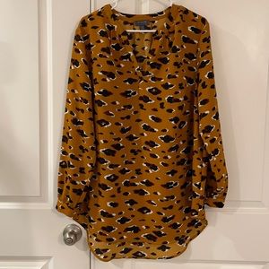Cheetah print top